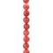 12 Pack: Red Round Stone Beads, 10mm by Bead Landing™